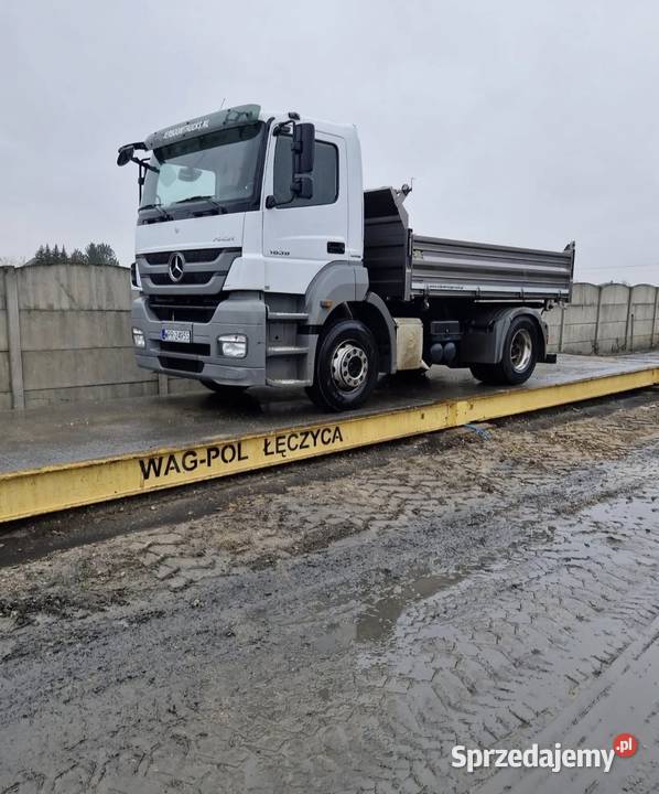 MercedesBenz axor wywrotka samochód specjalny Laszczki