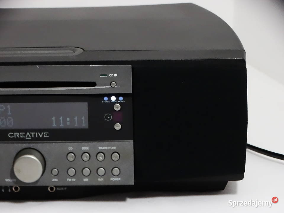 SoundWorks Radio CD 740 zestaw stereo z radiem Odtwarzacze CD i MD lubelskie Biłgoraj sprzedam