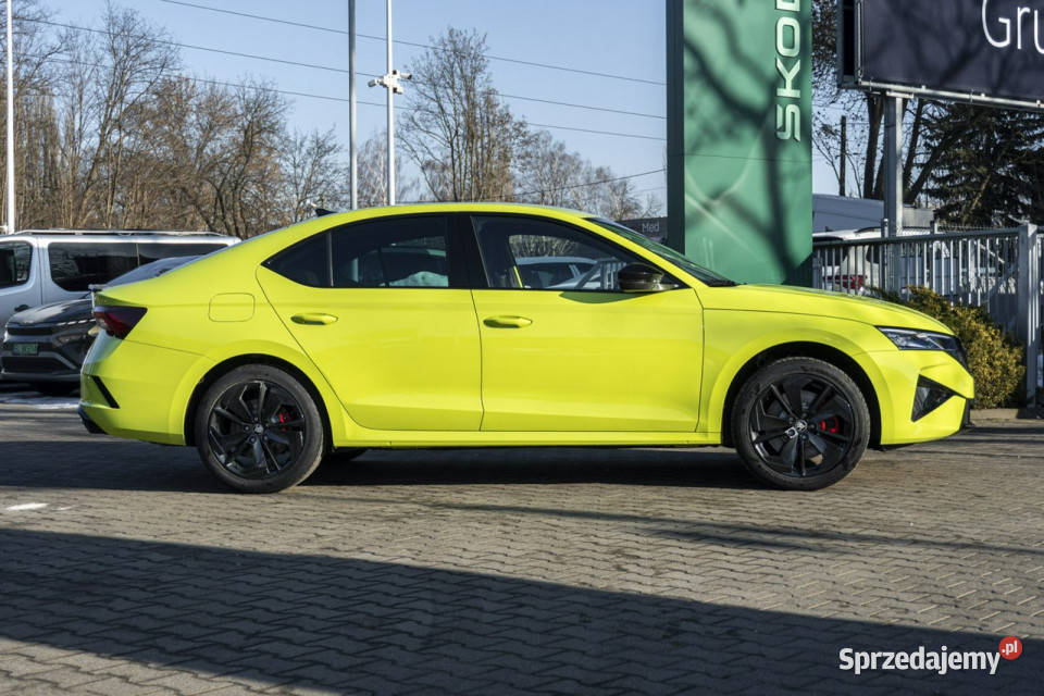 koda Octavia RS 20 TSI 265 DSG Dostępny ręki IV system Start-Stop łódzkie Łódź