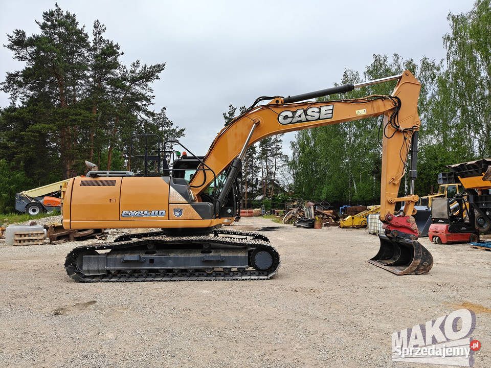 Case CX250D JAPAN CX 250 D Komatsu Volvo CAT JCB Ostrowiec Świętokrzyski sprzedam