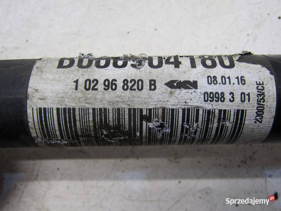 PÓŁOŚ PRAWA PRZEDNIA 12 VTI PEUGEOT 108 C1 II osobowe lubelskie