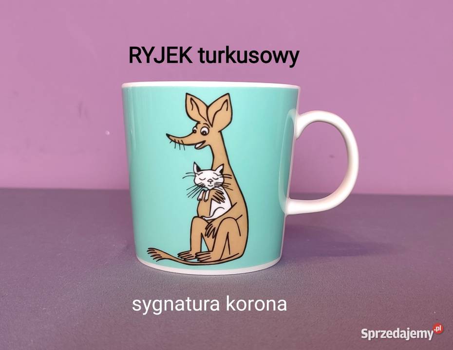 Muminki KUBEK Moomin Arabia Finland RYJEK Jasień