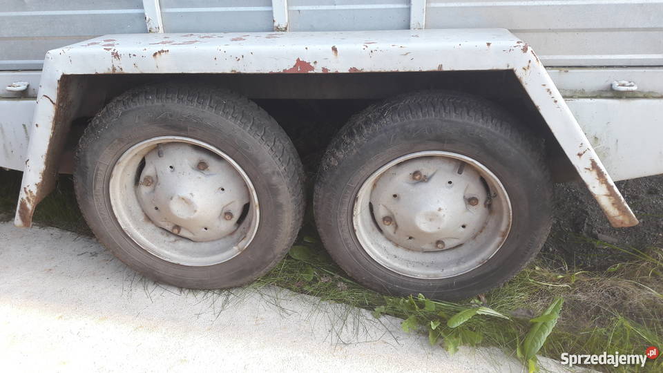 PRZYCZEPKA dwuosiowa SAM zarejestrowana śląskie Częstochowa