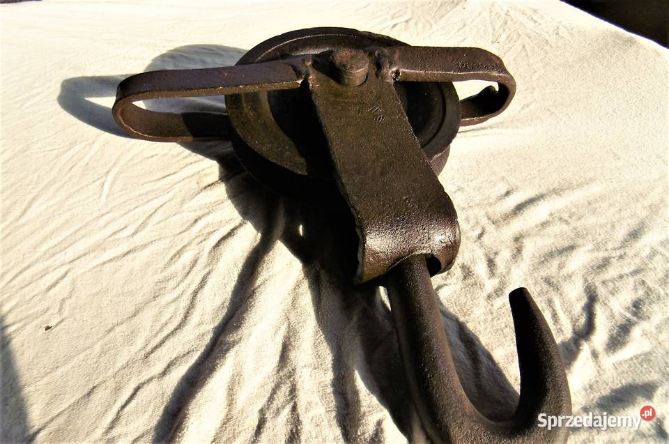 bloczek budowlany kułko rolka wciąg Vintage Namysłów sprzedam