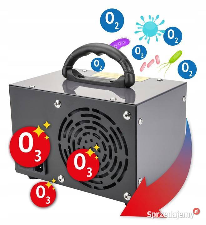 GENERATOR OZONU MOCNY 36 000 MGH ozonator TIMER Katowice