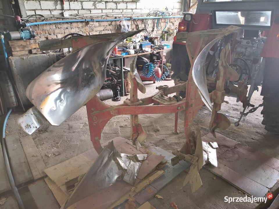 pług obrotowy 2 skibowy