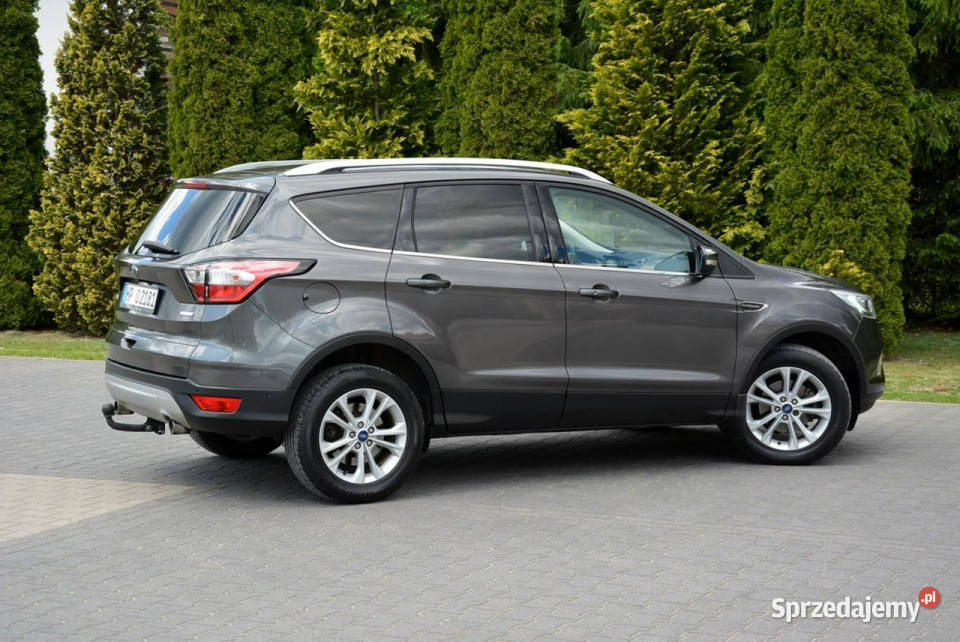 Ford Kuga Radar ACC Sony SYNC3 Navi półskóry asystent pasa ruchu Ostrów Mazowiecka