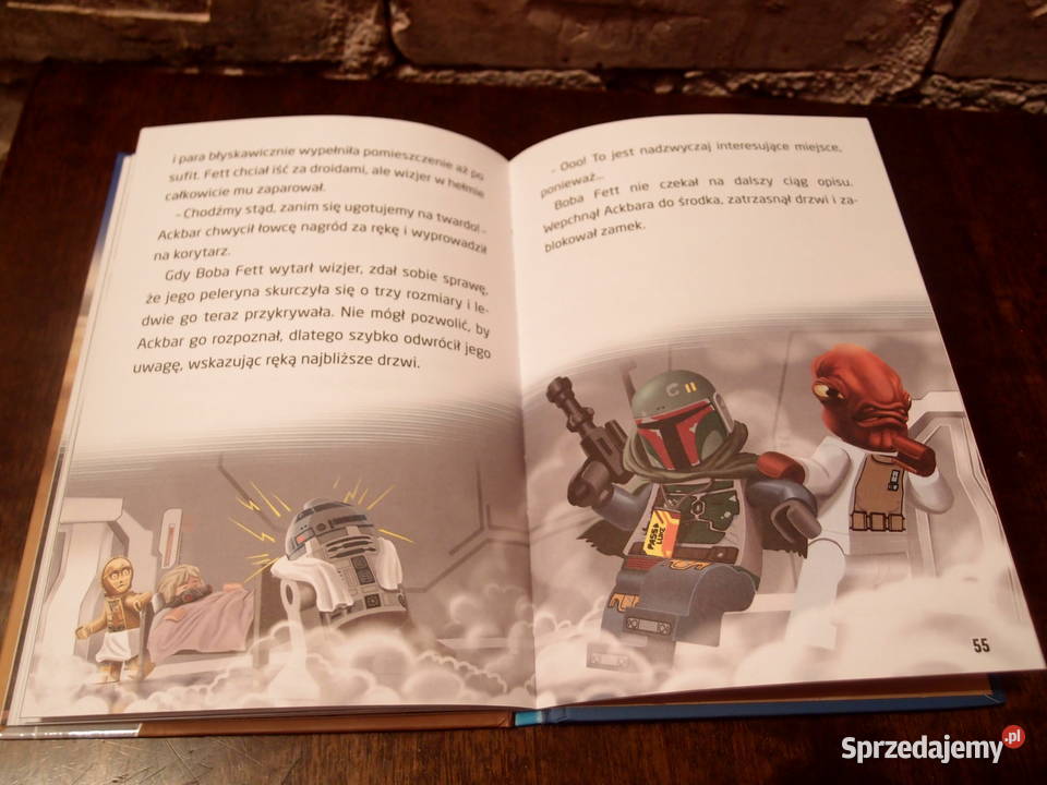 Książka dzieci Dzielny R2D2 Lego Star Wars Łódź