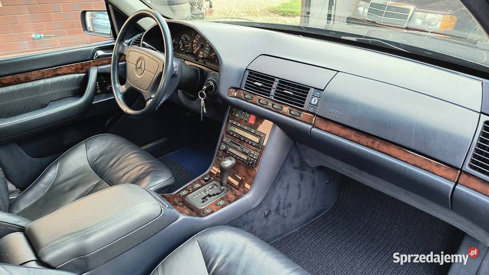 Mercedes S klasa W140 S420 V8 piękna z Włoch benzyna+LPG