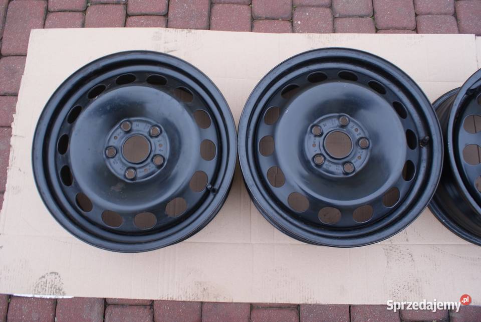 Felgi stalowe 16 5x112x571 ET48 VW Audi Seat podkarpackie Dynów sprzedam
