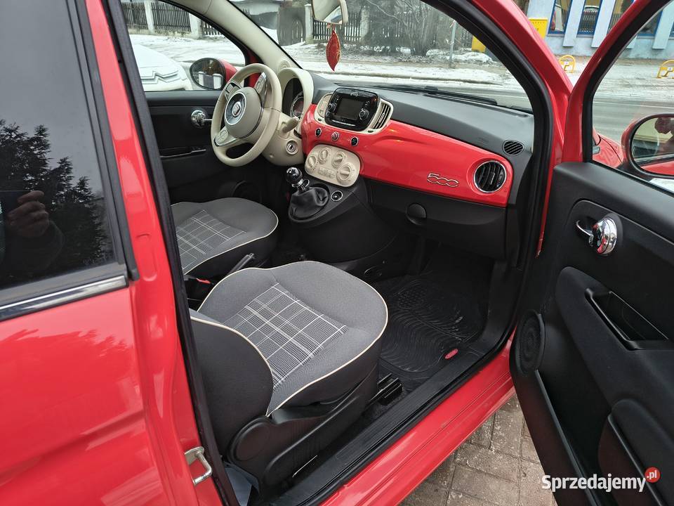 Fiat 500 Lounge polski salon 69KM
