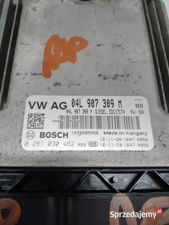 STEROWNIK SILNIKA 04L907309M 0281030462 20 TDI