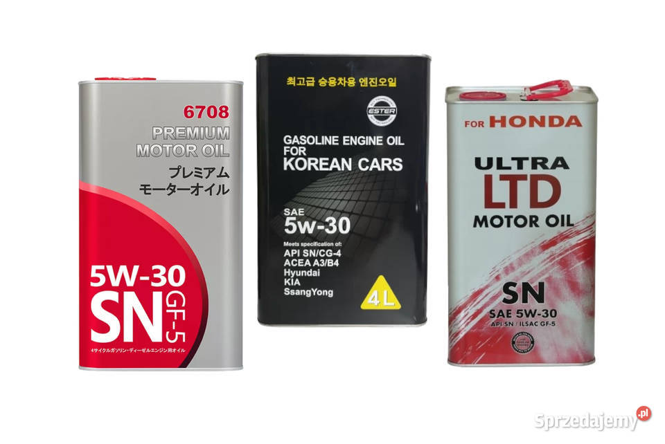 Oryginalne Oleje Silnikowe OEM Bmw Volkswagen Jasło sprzedam