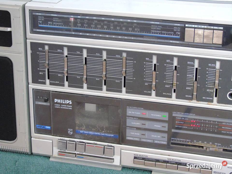 Radio magnetofon Philips D8644 Vinage WYSYŁKA Jasło sprzedam