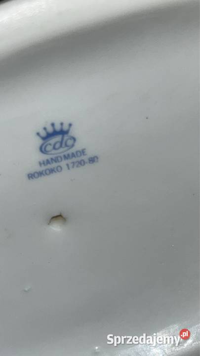 Figurka porcelanowa Pary Dworskiej z owieczką Gdańsk sprzedam