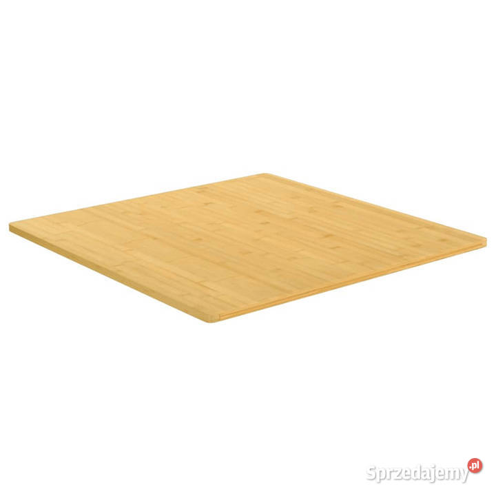 Blat do stołu 70x70x15 bambusowy WM352695 sprzedam