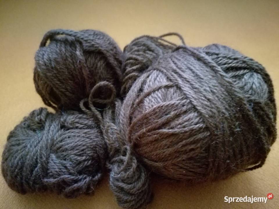 Wełnawłóczka brązowa 5dkg Rękodzieło łódzkie
