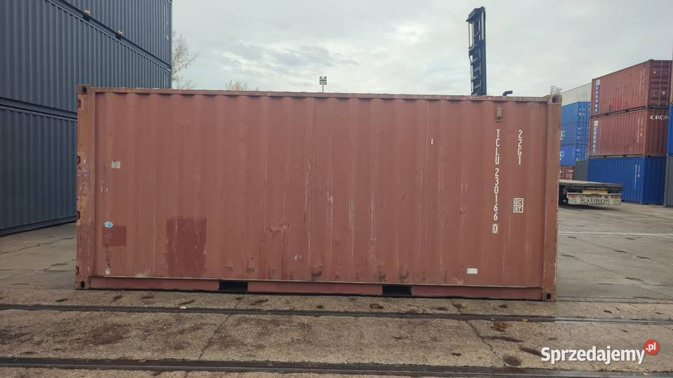 Kontener morski 20 DV 6 metrowy Magazynowanie