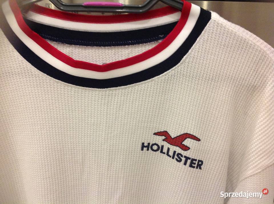 Biała Bluza Damska HOLISTER r S lubuskie Nowa Sól