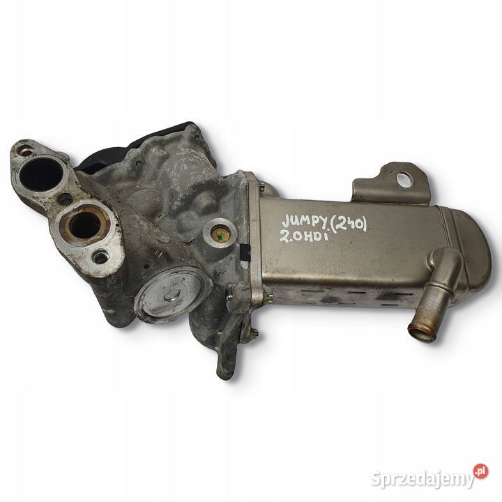 CHŁODNICA SPALIN ZAWÓR EGR Citroen Jumpy 20 HDI osobowe Chełm