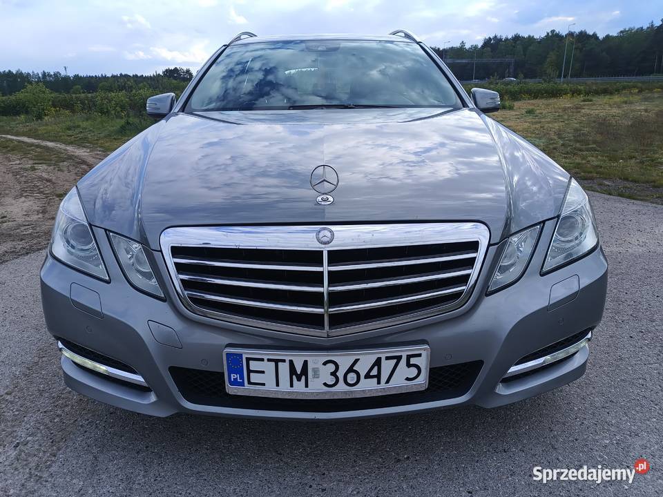 Mercedes Benz E klasa 22CDI Avantgarde manual poduszka powietrzna łódzkie Podkonice Miejskie