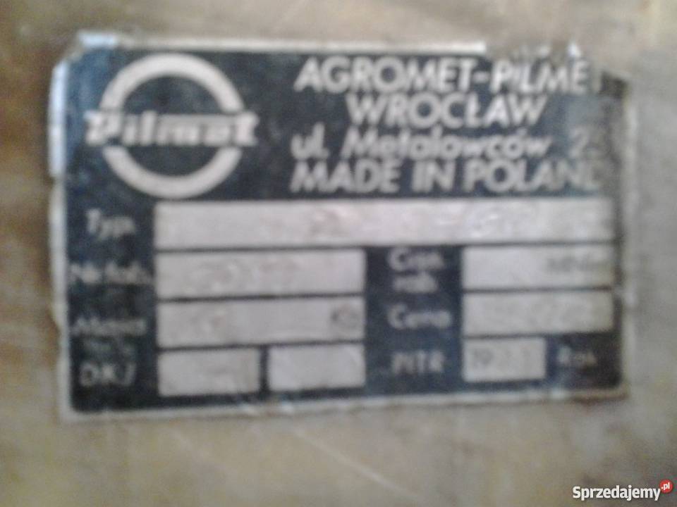 Opryskiwacz Pilmet Termit2 300l nieuszkodzony mazowieckie Kampinos