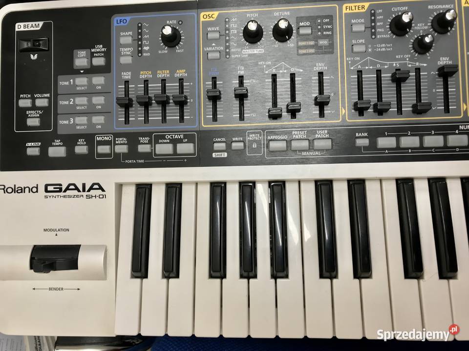 ROLAND Gaia SH-01 SYNTEZATOR Synthesizer OKAZJA