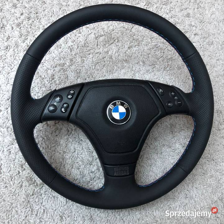 Kierownica do BMW e46 i inne nów skóra Grąblewo