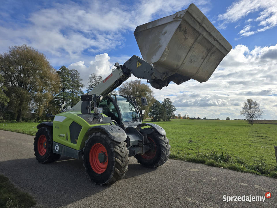 Ładowarka teleskopowa z WAGĄ CLAAS Scorpion 6035 Rudolfowo