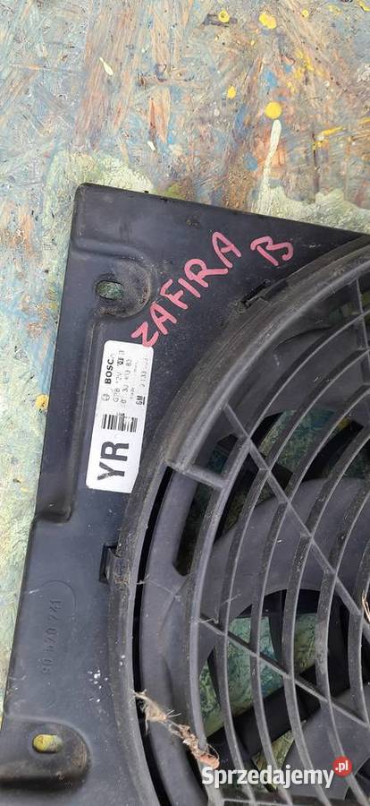 opel zafira b wentylator chłodnicy osobowe Siechnice