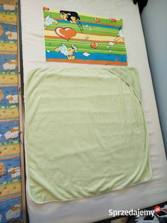 Komplet poduszka kocyk ochraniacz wielkopolskie Gajewo