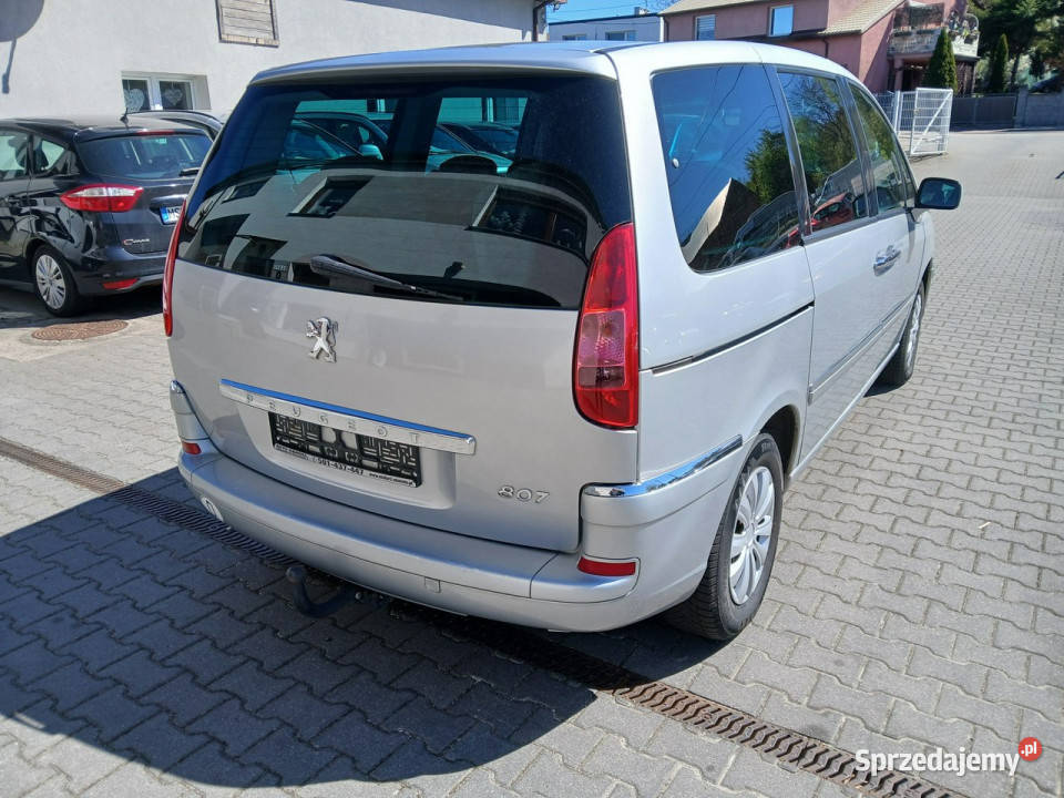 Peugeot 807 20i klima elektryka 7 osób stan wspomaganie kierownicy Gryfino