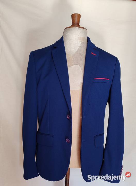 Męska marynarka granatowa Ombre r S Gdańsk