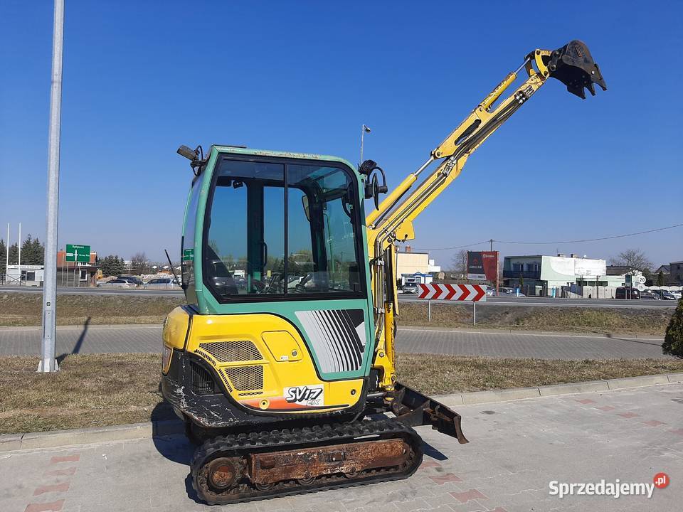 YANMAR SV17 3300mth 2014r GWARANCJA LEASING Rok produkcji 2014 Gniezno sprzedam
