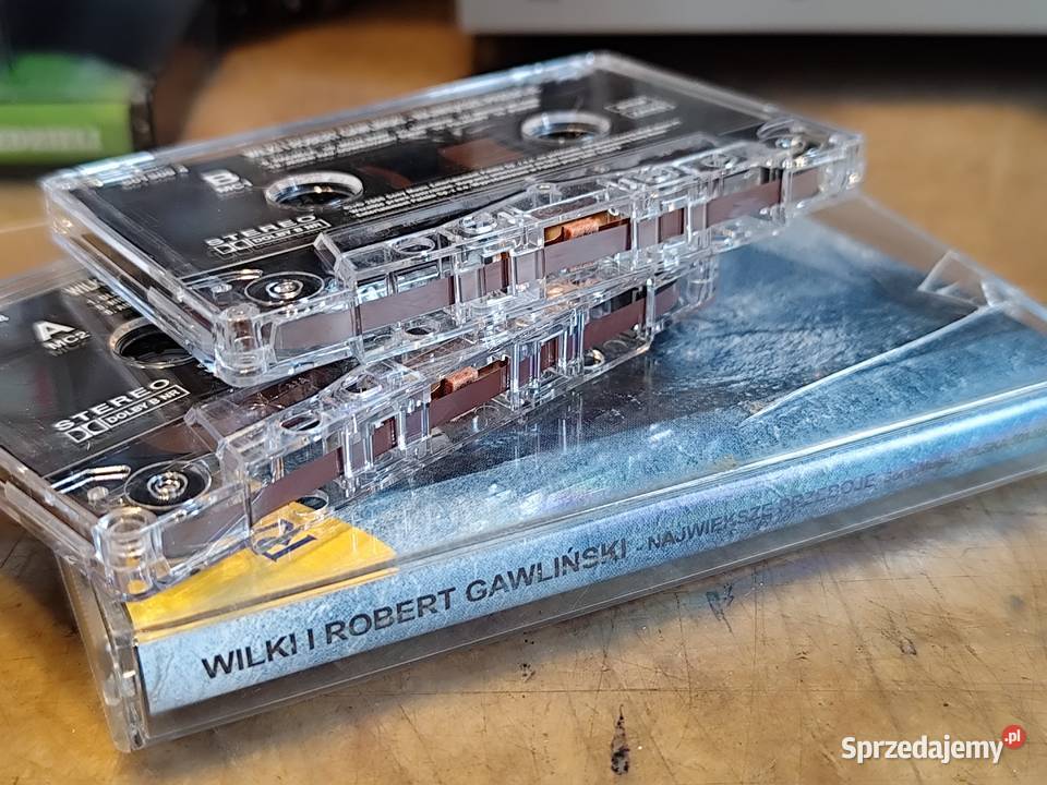 2 kasety Wilki i Robert Gawliński Największe Stargard