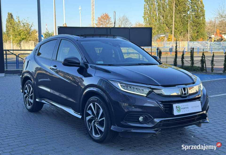 Honda HRV Executive panorama 35 przebiegu relingi dachowe Toruń sprzedam