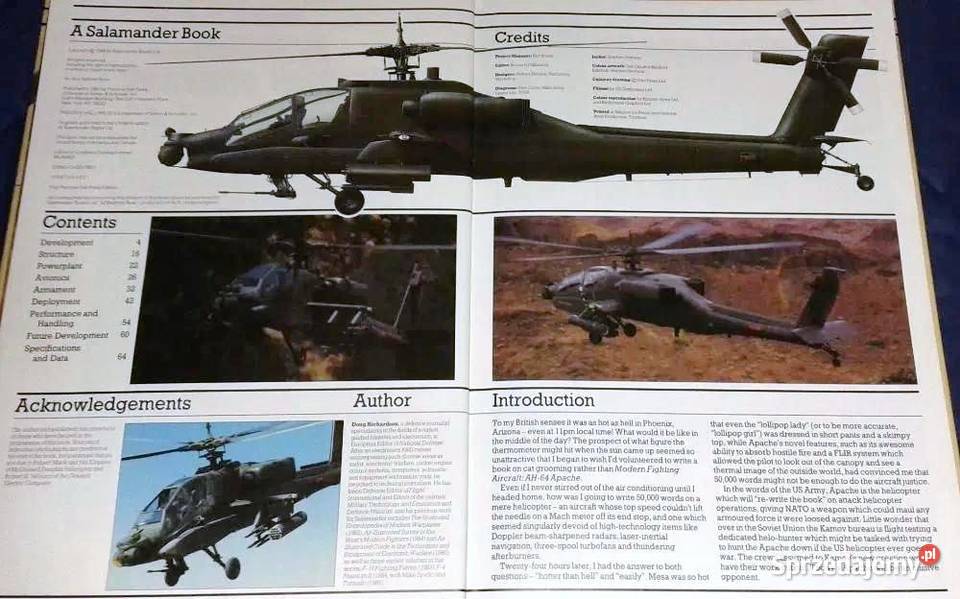 Modern fighting aircraft AH 64 Dough Richardson lubelskie Chełm