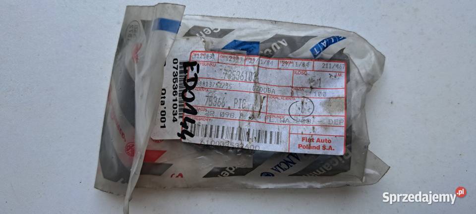 Ramka regulacji lusterek 735361034 FIAT Panda Pozostałe Motoryzacja Luzino