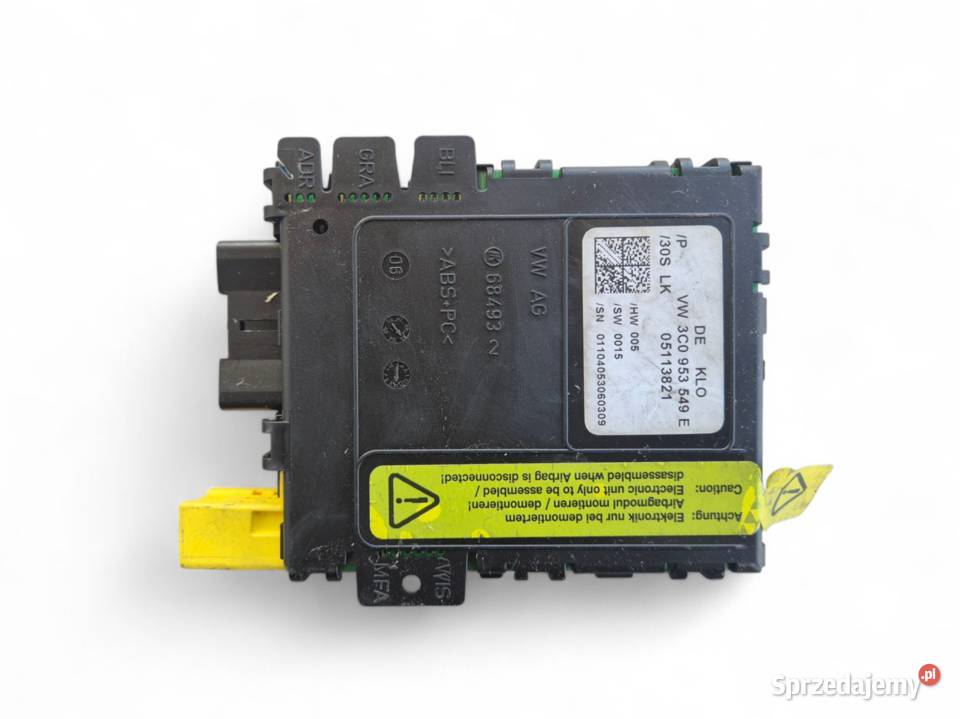 MODUŁ CZUJNIK KĄTA SKRĘTU VW PASSAT B6 Czujniki kąta skrętu Działoszyce