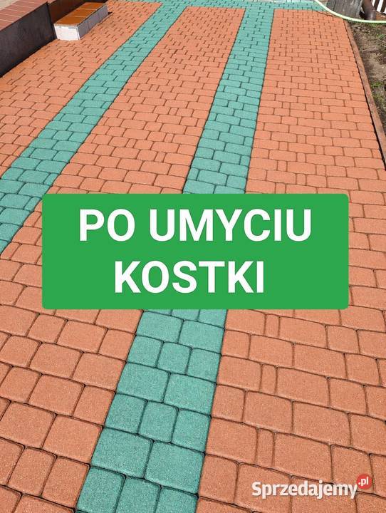 Mycie kostki brukowej elewacji mazowieckie