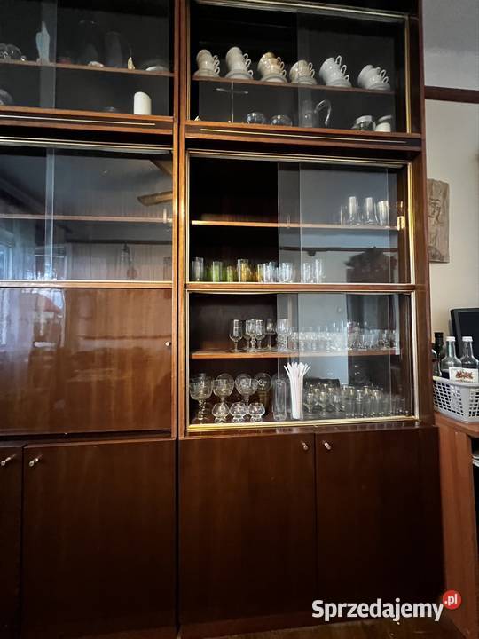 Meblościanka Vintage PRL lata 90 segment podkarpackie Skołyszyn