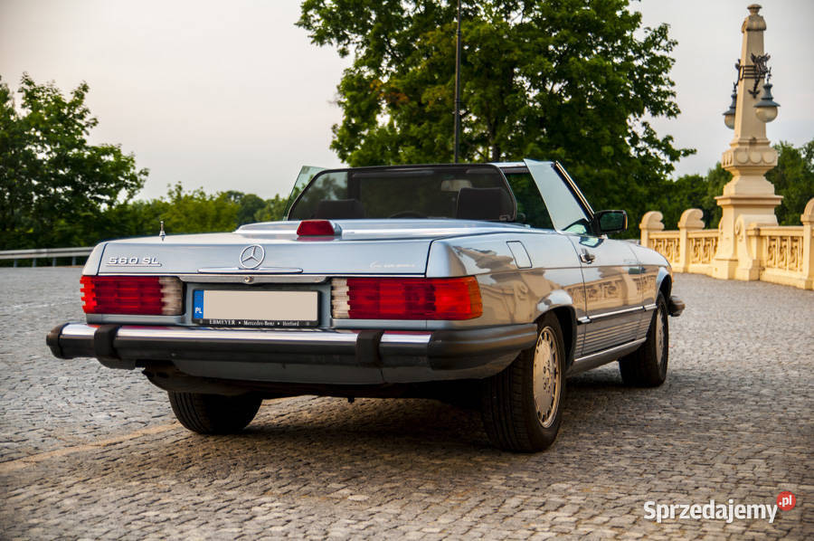 MERCEDES R107 560 SL 1985 Cabrio Warszawa