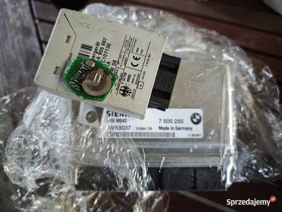 Zestaw startowy BMW E39 E46 m52tu Sterownik Żory sprzedam