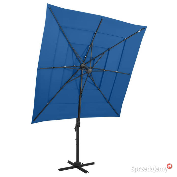 4poziomowy parasol na aluminiowym słupku Warszawa