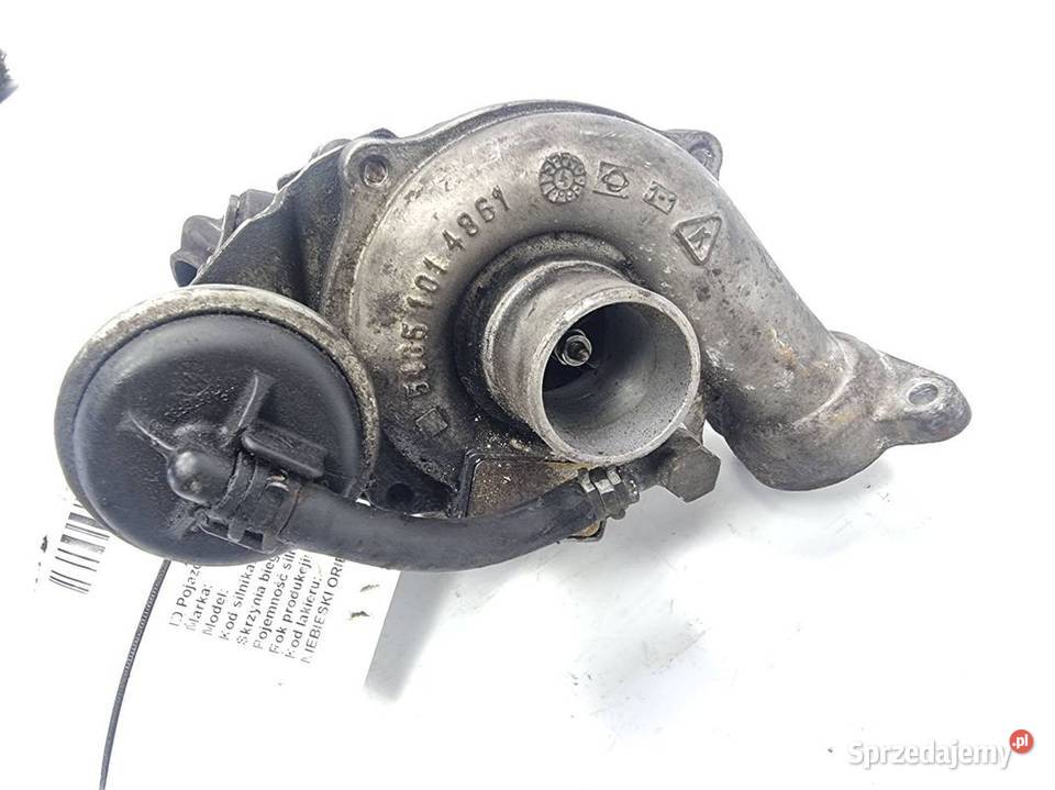 TURBOSPRĘŻARKA CITROEN C3 KP35 487599 Lipno
