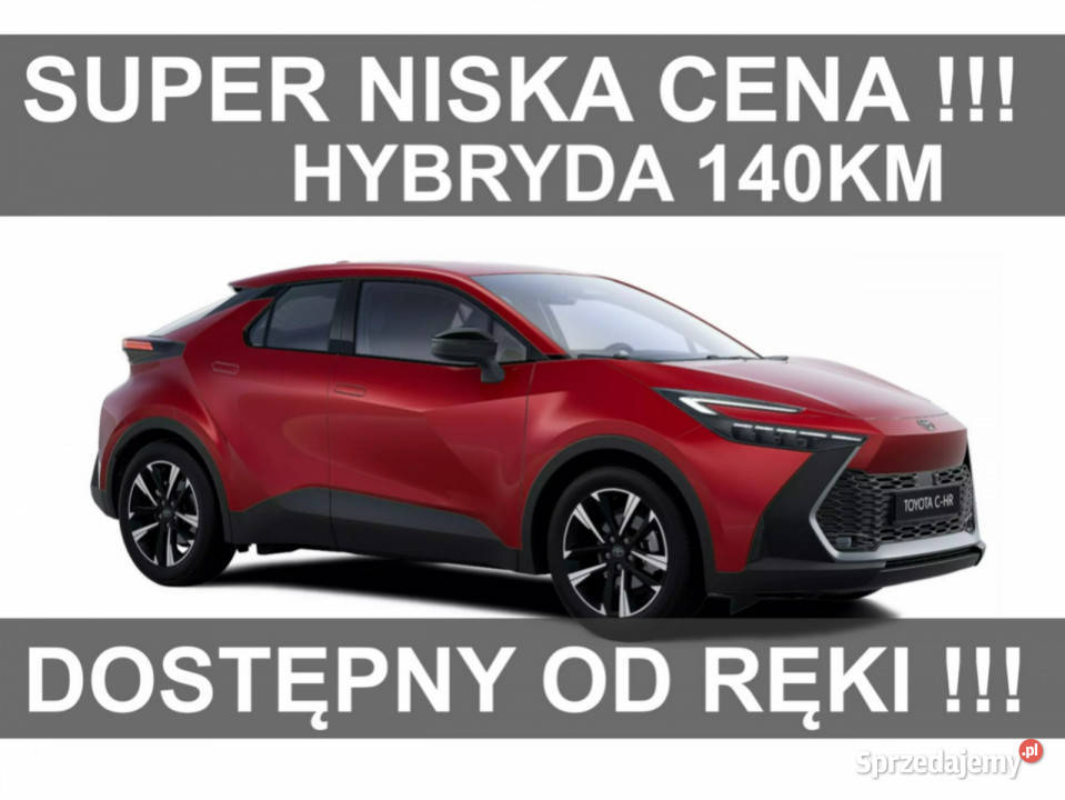 Toyota CHR Nowa 140 Hybryda Dostępna ręki Wersja wspomaganie kierownicy