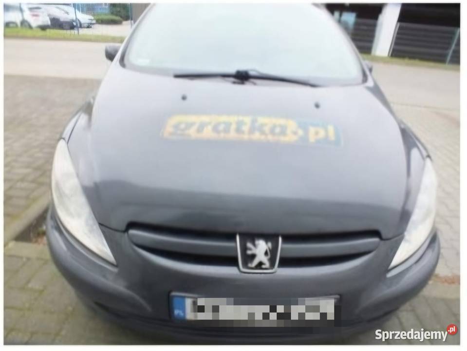 Zderzak przedni Peugeot 307 SW kujawsko-pomorskie Bydgoszcz