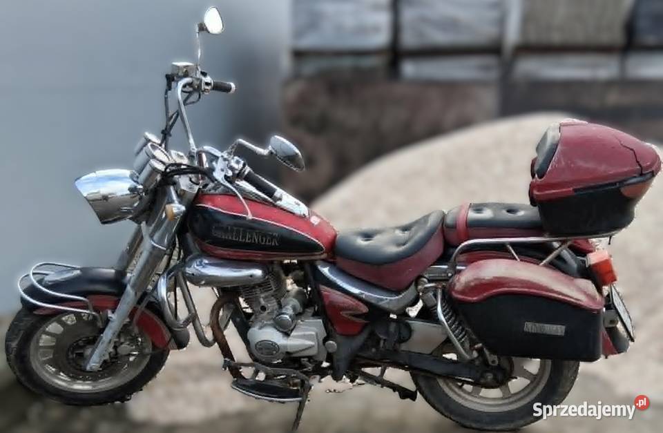 MOTOCYKL XGJAO HGJ2008 NA CZĘŚCI Brzeźno