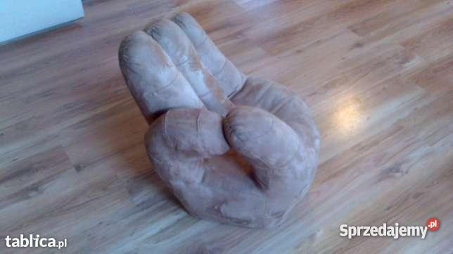 DŁOŃ designerski fotel gadżet Bydgoszcz