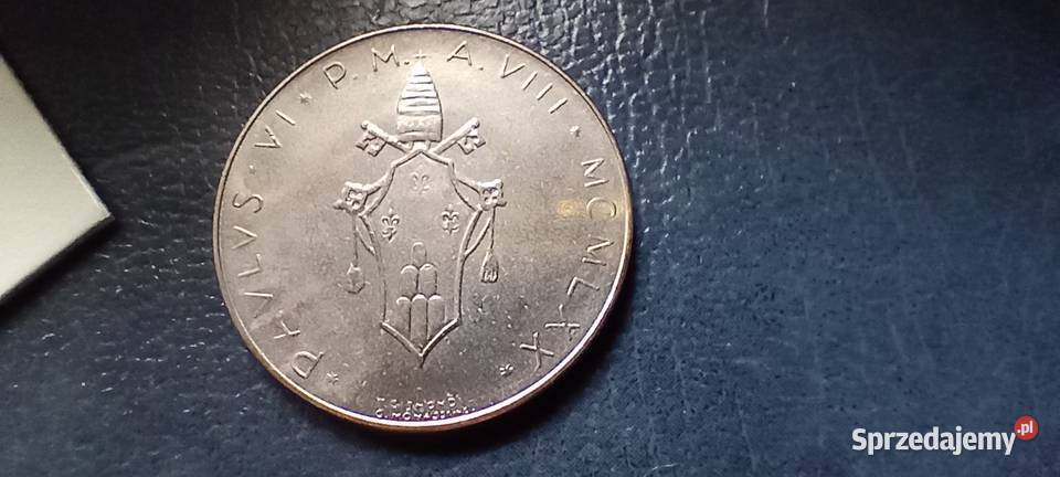 Stare monety 100 lir 1970 Watykan Lesko